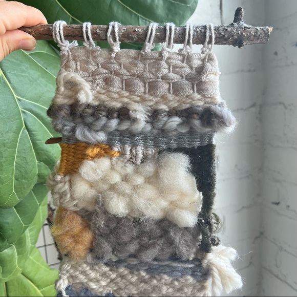 Handmade Natural Wall Weaving - Picture 2 of 4